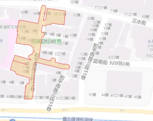 ▲台北市9月17日停水範圍。（圖／自來水公司water.gov.tw）