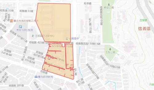 ▲台北市9月17日停水範圍。（圖／自來水公司water.gov.tw）