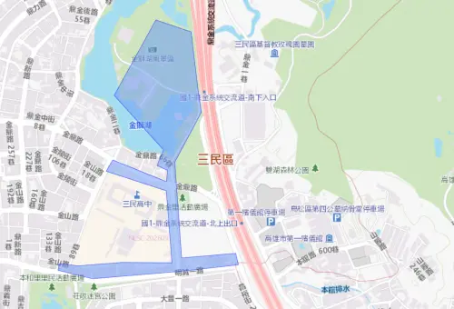 ▲高雄市9月17日停水範圍。（圖／自來水公司water.gov.tw）