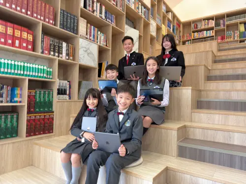 ▲葳格北屯校區涵蓋小學、國中與高中，課程已導入 AI 素養應用。（圖／葳格提供）