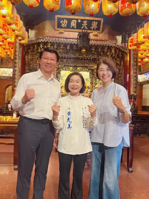 許淑華、謝龍介跨縣市合體黃尤美　力挺張嘉郡「WOW雲林更好」
