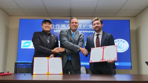 台美合作升級！紐約橘郡與台企簽MOU建AI無人載具「非紅供應鏈」