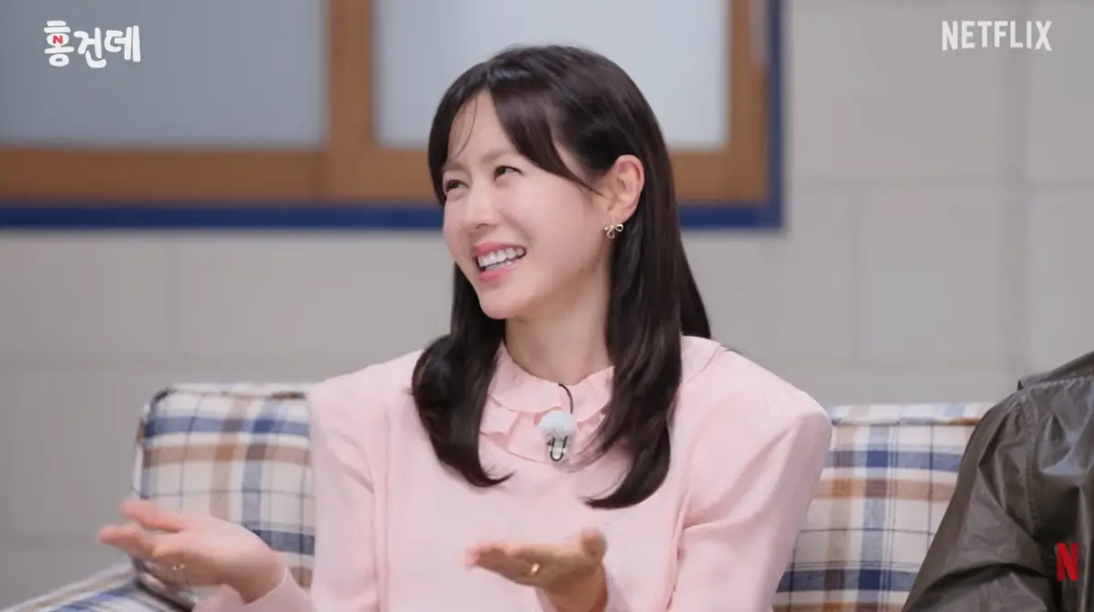 ▲孫藝真（如圖）近日登上Netflix Korea網路節目，被問到為何曬照不讓老公玄彬露臉，她也親揭真相，夫妻私下對話全曝光。（圖／翻攝自Netflix Korea 넷플릭스 코리아YT）