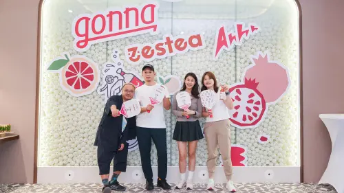 特企／gonnaEAT攜ZESTEA推聯名康普茶　跨界Ahhh玩匹克球