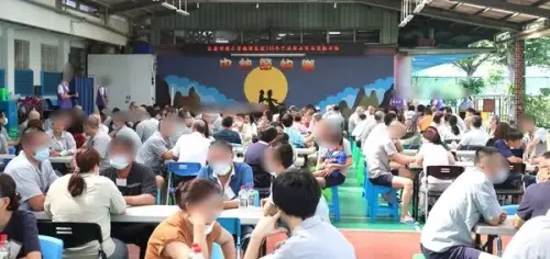 ▲桃園監獄辦理中秋面對面懇親活動，吸引逾700名收容人與家屬熱情參與、難得團聚。（圖／桃園監獄提供）