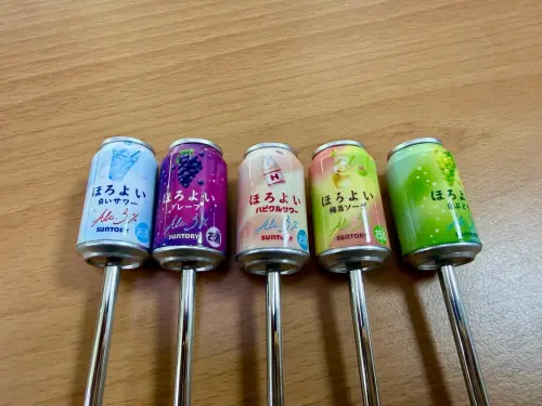 ▲購買微醉系列商品滿319元以上，即贈「微醉湯匙攪拌棒「一支（共5款隨機贈送）。（圖／萬家福提供）