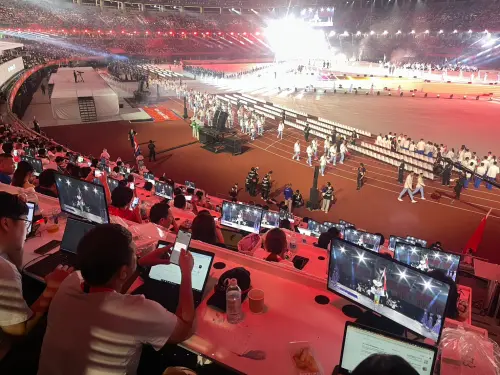 亞運現場／各國媒體強制看中國央視！背後有原因　寫史上首見紀錄