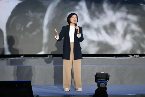 ▲蘇巧慧出席創黨音樂會。（圖／記者林調遜攝，2026.09.19 ）