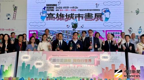 高雄城市書展開幕！70家獨立書店齊聚　閱讀串聯國際交流
