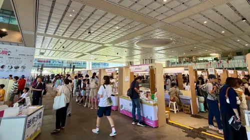 ▲2026高雄城市書展串聯「書店 × 書市 × 圖書館」，集結來自全臺14個縣市、共70家獨立書店。（圖／記者陳美嘉攝，2026.09.19）