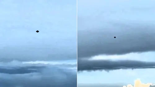 影／墨西哥驚見「鑽石型UFO」！飛行員目睹黑影掠過　影片瘋傳