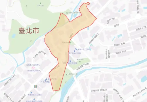▲台北市9月21日停水範圍。（圖／自來水公司water.gov.tw）