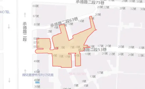 ▲台北市9月21日停水範圍。（圖／自來水公司water.gov.tw）