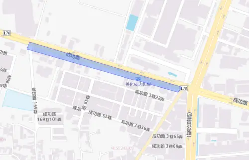 ▲台南市9月21日停水範圍。（圖／自來水公司water.gov.tw）