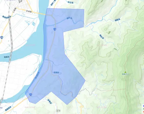▲花蓮縣9月21日停水範圍。（圖／自來水公司water.gov.tw）