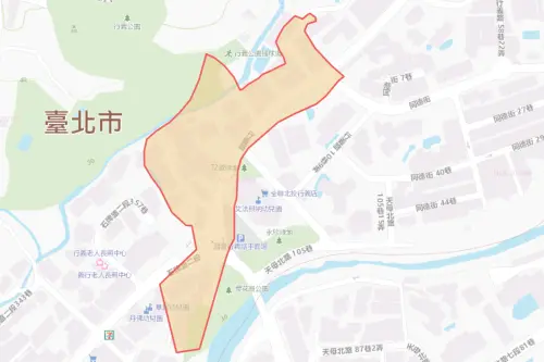 ▲台北市9月22日停水範圍。（圖／自來水公司water.gov.tw）