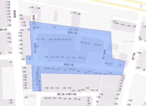 ▲台南市9月22日停水範圍。（圖／自來水公司water.gov.tw）