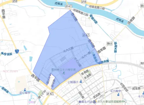 ▲雲林縣9月22日停水範圍。（圖／自來水公司water.gov.tw）