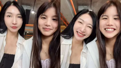 ▲許多網友驚呼小泡芙（右）變得成熟許多，與媽媽Grace宛如姊妹。（圖／Out Of Control Grace IG）