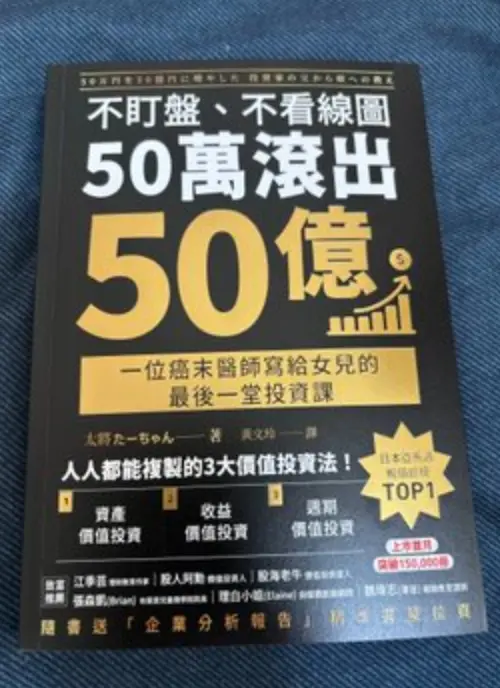 ▲癌末醫師寫書給女兒暴賣16萬冊