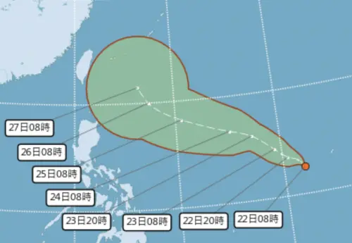 熱帶性低氣壓生成！最快明升級「舒力基颱風」　中秋連假後恐襲台