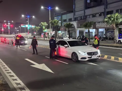 前鎮警中秋節4天連假嚴打酒駕毒駕　確保市民假期安全