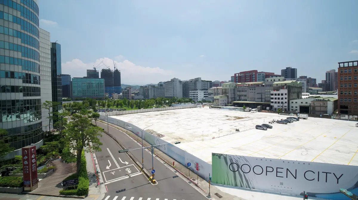 ▲捷運環狀線橋和站旁近2萬坪基地正進行整備，OOOPEN CITY未來將整合住宅、商辦、商業、公園綠地與公共空間，展開大型複合開發。（圖／業者提供）