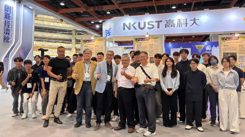 高科大參展台灣創新技術博覽會　勇奪2金3銀2銅
