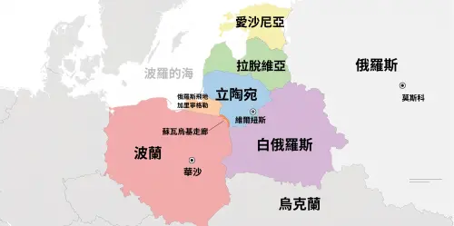▲北約最脆弱的防線「蘇瓦烏基走廊」。（NOWNEWS國際中心製圖／AI協作）