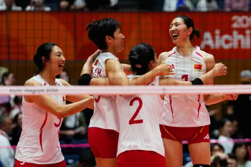 中國女排擊敗日本摘下隊史亞運第10冠　前3日狂掃32金13銀8銅霸榜