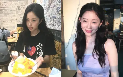 ▲金智安（如圖）這次是繼《假面女郎》後，二度合作NANA，IG還曾分享來台灣旅遊的照片。（圖／翻攝自金智安IG@gimjiian）
