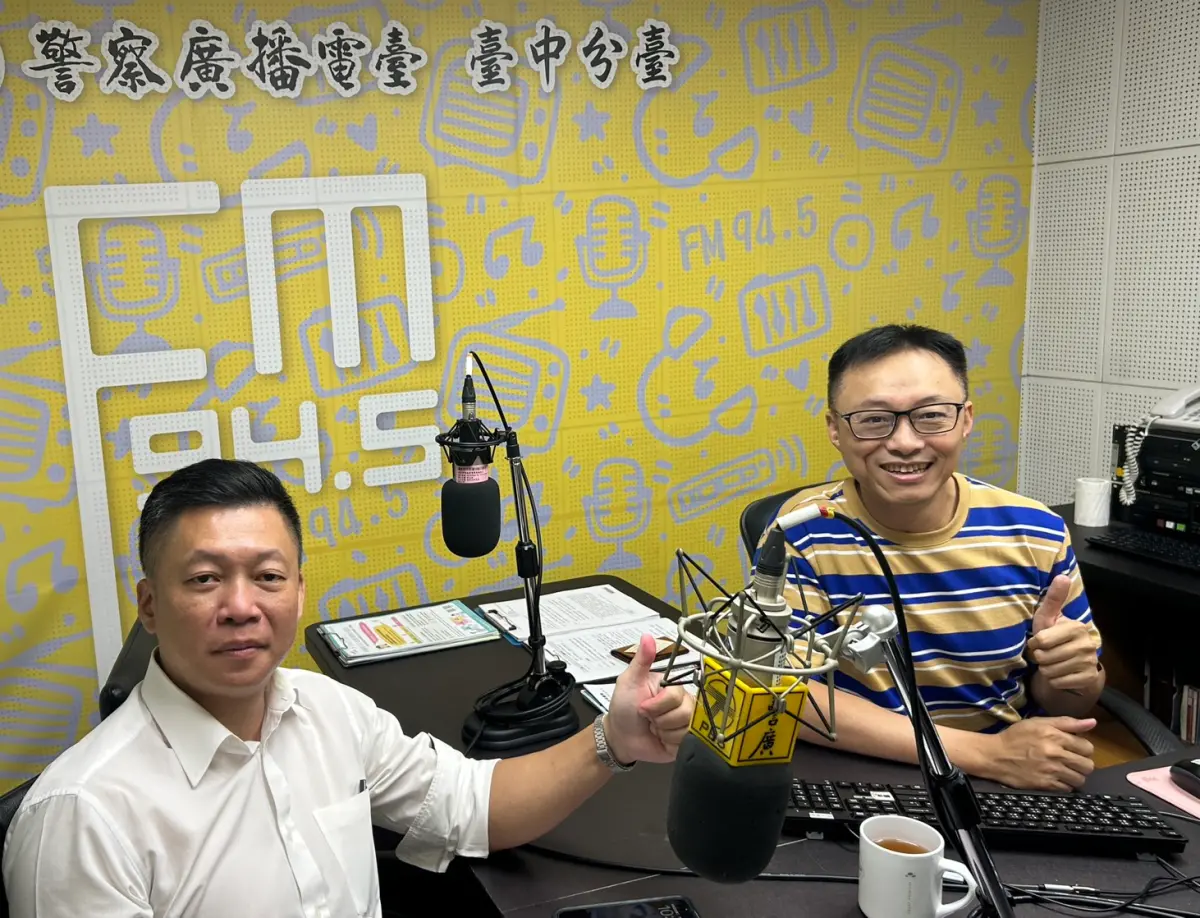 ▲台中市警察局第二分局長王國峯提醒民眾，網路投資群組常利用「別人已經賺錢」的假象降低戒心，民眾看到群組曬獲利時，千萬不要急著心動。(圖/記者鄧力軍翻攝)