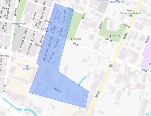 ▲台中市9月24日停水範圍。（圖／自來水公司water.gov.tw）