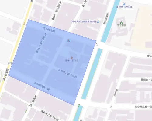 ▲台中市9月24日停水範圍。（圖／自來水公司water.gov.tw）