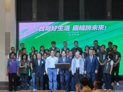▲民進黨下午在桃園召開中常會。（圖／記者陳佩君攝，2026.09.23）