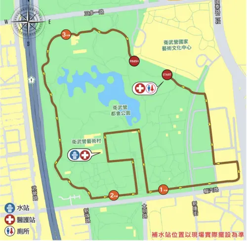 ▲高雄市工務局公告曝光皮克敏路跑路線。（圖／翻攝自高雄市工務局官網）