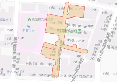 ▲台北市9月25日停水範圍。（圖／自來水公司water.gov.tw）