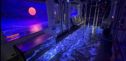 蔚藍海岸賞明月　高雄輕軌「喔熊觀光號」沉浸式體驗