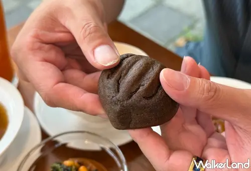 ▲茶香甜點外酥內軟 (圖 / WalkerLand)