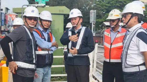 中秋前夕視察工區　吳嘉昌：捷運黃線工安不打烊