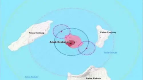 火山噴發後冒出2座島？印尼巽他海峽新陸地　地質局證實地貌變化