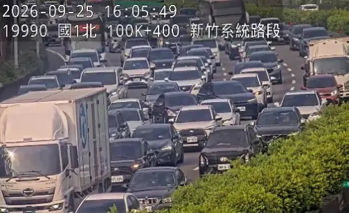 中秋節國道事故回堵最長達23公里、南港仍紫爆　明日下午有高乘載