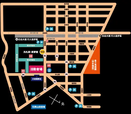 ▲「2026花蓮月見原聲演唱會」交通與週邊地圖一覽。 （圖／翻攝花蓮月見原聲演唱會臉書）
