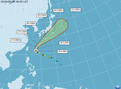 舒力基北轉對台無影響！中秋連假迎接秋老虎　各地多雲到晴好天氣

