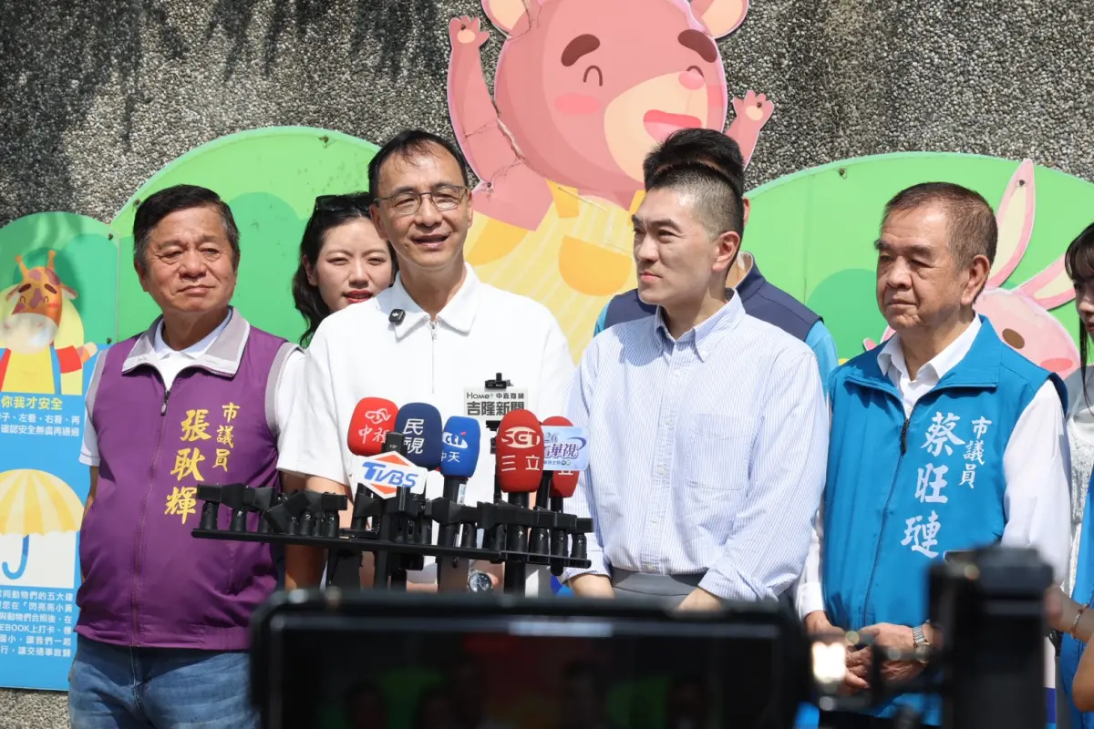 ▲國民黨前主席朱立倫直言，講到新竹藍白合分裂就很難過。（圖／朱立倫辦公室提供）