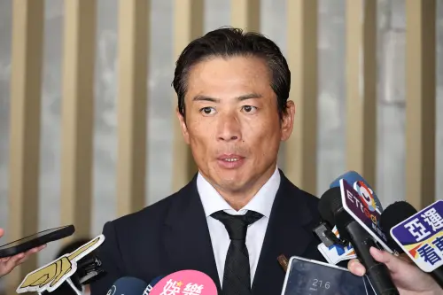 ▲江宏恩想起與龐祥麟合作《飛龍在天》的回憶，他表示龐祥麟卻是劇組裡最會帶動氣氛的開心果。（圖／記者嚴俊強攝影）
