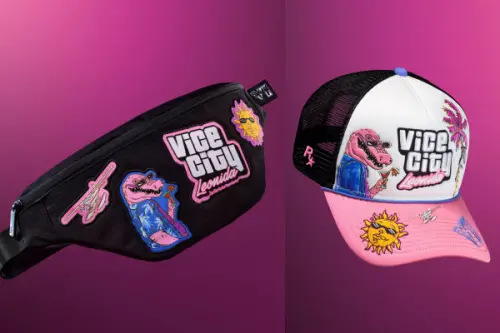 ▲雷歐奈達礁島群斜背包、New Era 9FORTY A-Frame 後扣帽。（圖／翻攝自Rockstar Games官網）
