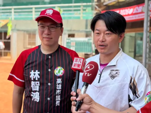 ▲ 陳柏惟更以棒球賽「終局遭逆轉」比喻林智鴻上屆選舉「差不到千票，就差點落選」經驗，呼籲支持者堅定支持認真、專業、鳳山綠營最年輕的林智鴻。（圖／市議員林智鴻提供）