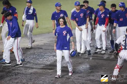 ▲2026年名古屋亞運棒球項目，中華隊3：7不敵日本隊，今日與中國隊爭銅牌，推出旅美好手林昱珉先發。（圖／特派記者朱永強攝,2026.9.26）