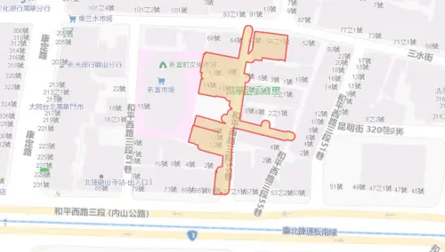 ▲台北市9月28日停水範圍。（圖／自來水公司water.gov.tw）